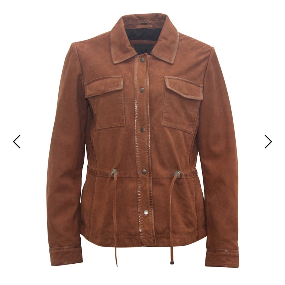 NWT! Mauritius Amaly Rf Leather Jacket - Picture 3 of 4